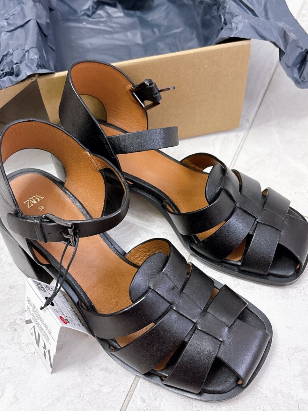 BRAND NEW WITH TAG AND BOX ZARA SHOES